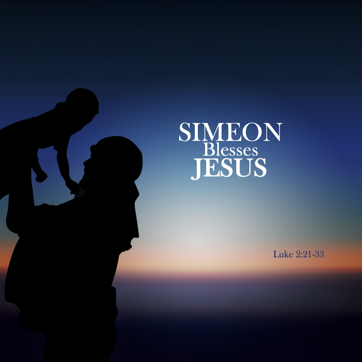 Simeon Blesses Jesus - Christmas